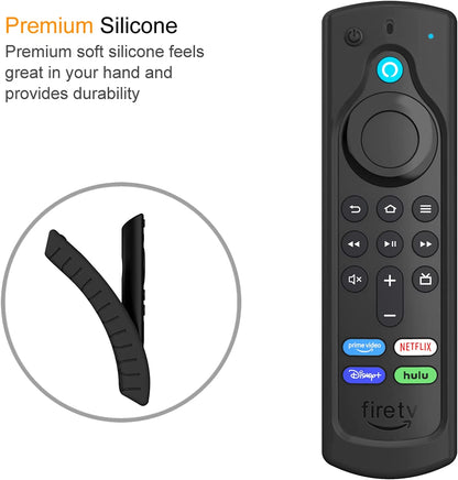 Silicone Case for Alexa Voice Remote (2nd & 3rd Generation)