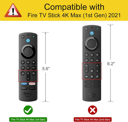 Silicone Case for Alexa Voice Remote (2nd & 3rd Generation)