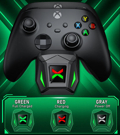 Controller Charger for Xbox - Charging Station with Controller Battery Packs for Xbox Series/One X/S/Elite