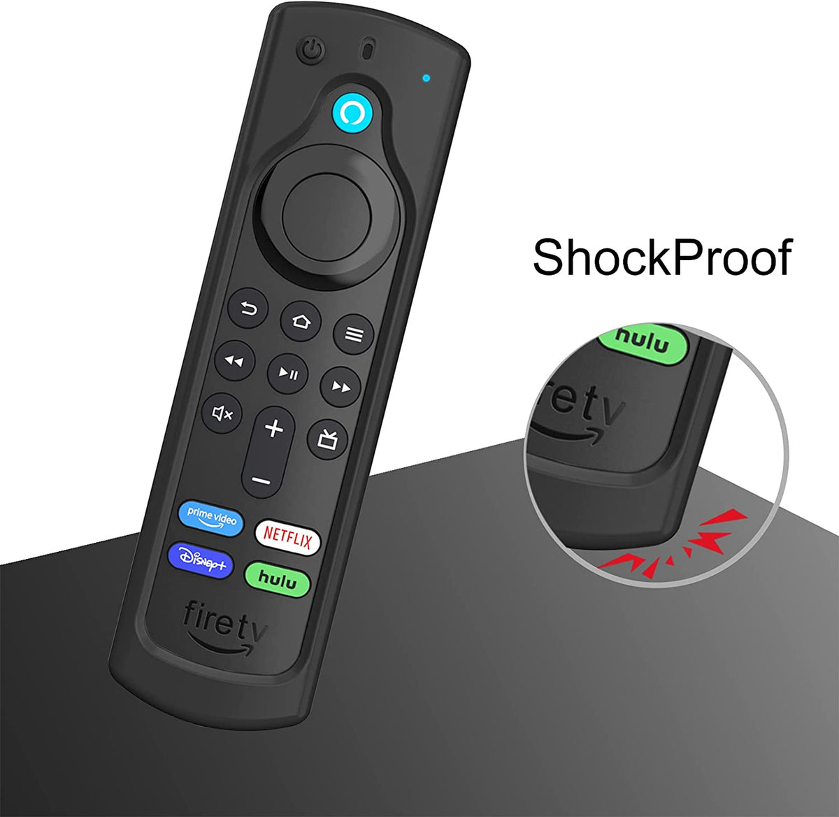 Silicone Case for Alexa Voice Remote (2nd & 3rd Generation)